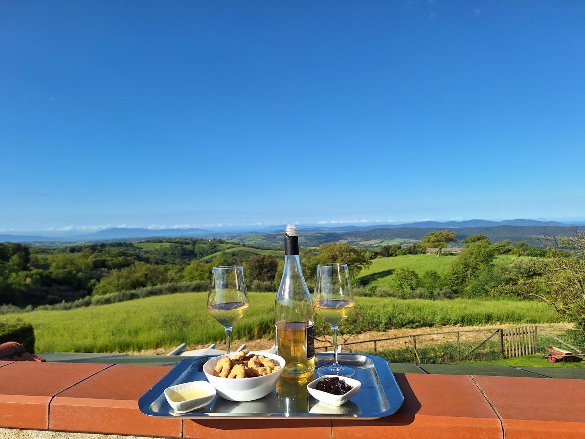 Appartamento Panoramico Pancole Exteriér fotografie